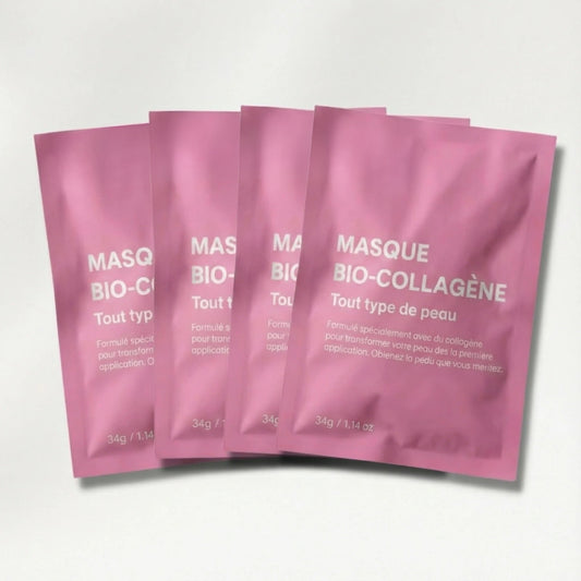 4 Masques au Bio-Collagène